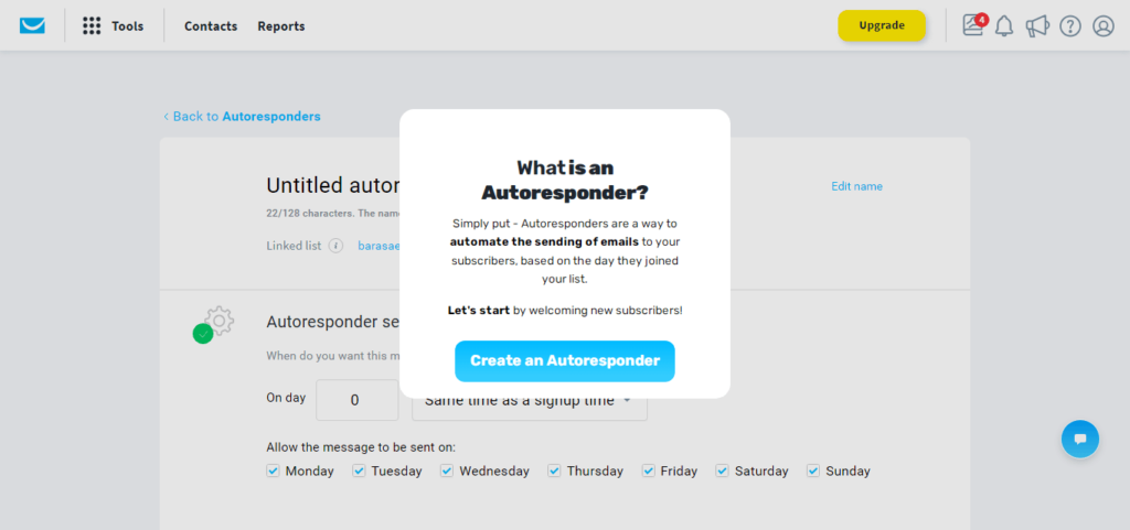 GetResponse Autoresponder GetResponse Autoresponder